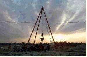 PILING WORK AT KALIAKOIR